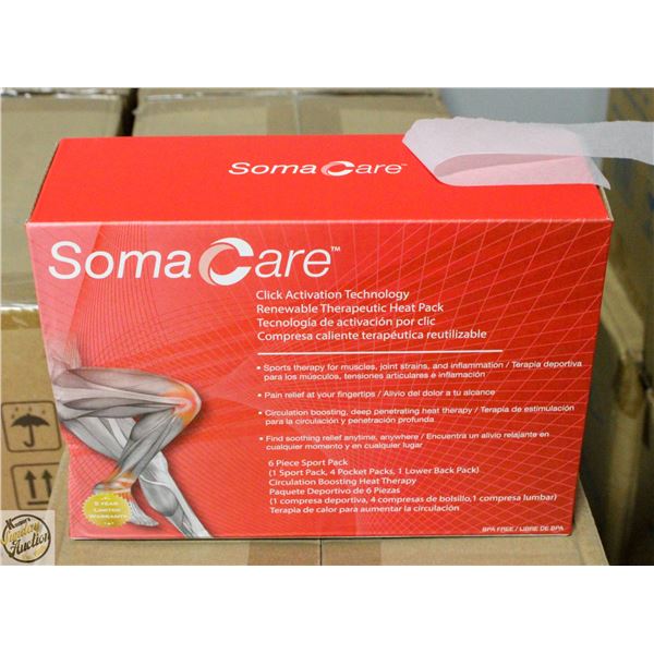 BRAND NEW SOMA CARE 6 PIECE SPORTS PACK OF