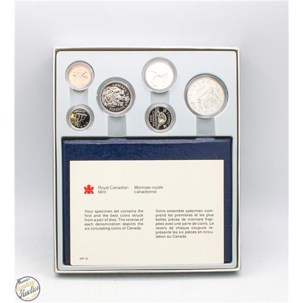 1983 CANADA RCM SPECIMEN MINT SEALED COIN SET