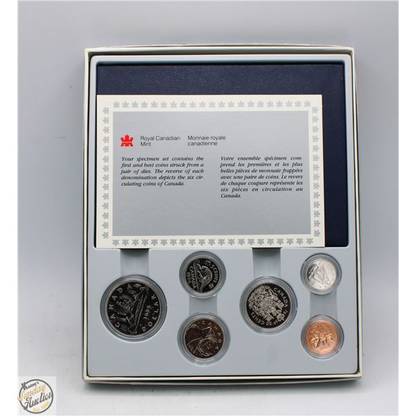 1986 CANADA RCM SPECIMEN MINT SEALED COIN SET