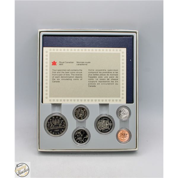 1984 CANADA RCM SPECIMEN MINT SEALED COIN SET