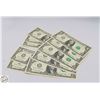 Image 1 : SET OF 10 SEQUENTIAL 2013 UNITED STATES $1 BILLS