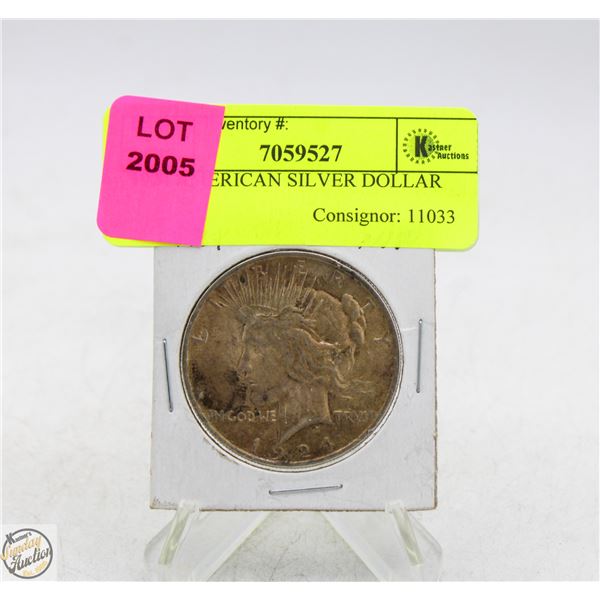 1924 AMERICAN SILVER DOLLAR