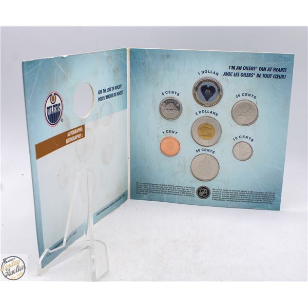 2008 ROYAL CANADIAN MINT OILERS PROOF SET