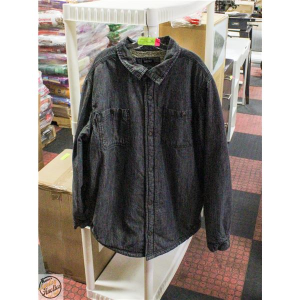 MENS XL BUFFALO DAVID BUTTON FLEECE LINED WORK