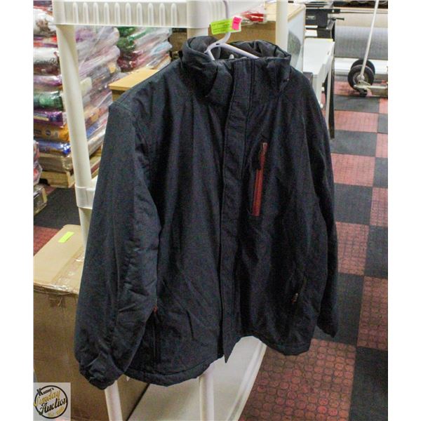 MENS MED ATHLETIC WORKS GREY WINTER JACKET