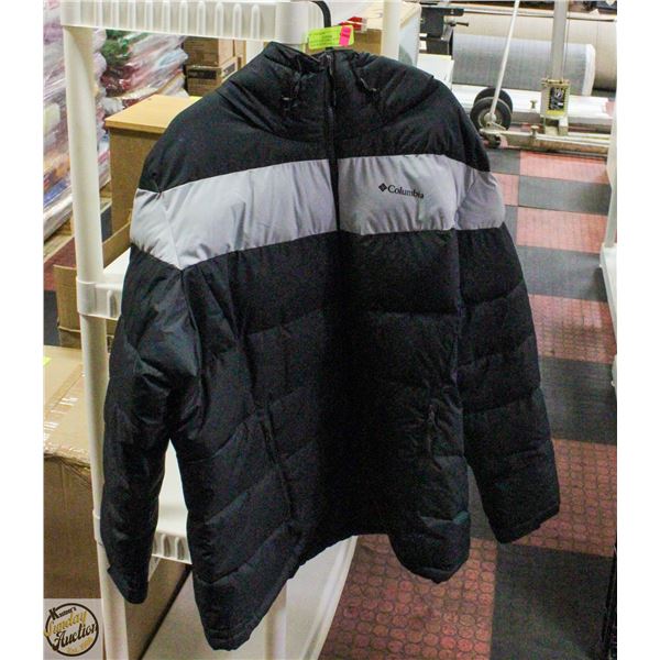 MENS 2XL COLUMBIA HEAVY PUFFER WINTER PARKA