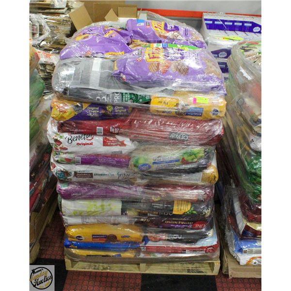 LARGE PALLET OF PET FOOD