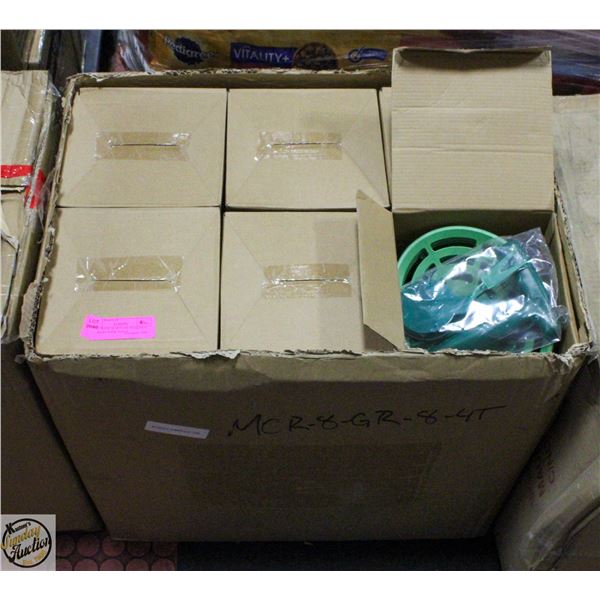 CASE WITH 18 SETS OF 8 KALITCO CRADLES WITH TOOLS