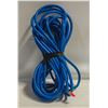 Image 1 : BLUE 50FT THICK HEAVY DUTY OUTDOOR EXTENSION CORD