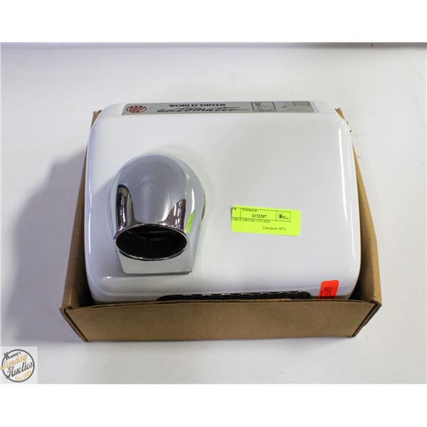 WORLD DRYER UNUSED
