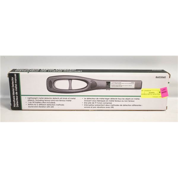 HANDHELD METAL DETECTOR