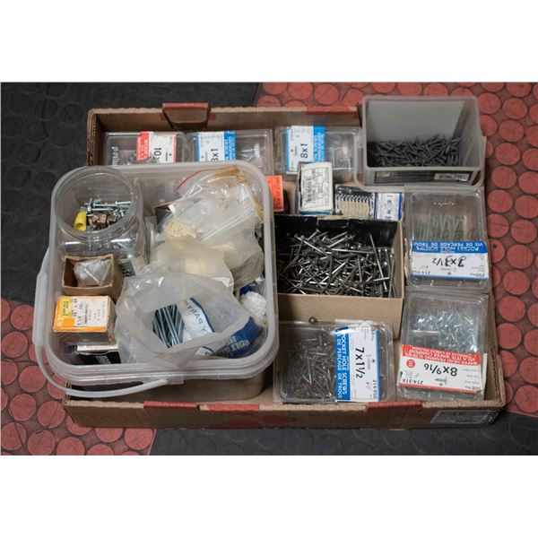 ESTATE SALE BOX OF FASTENERS