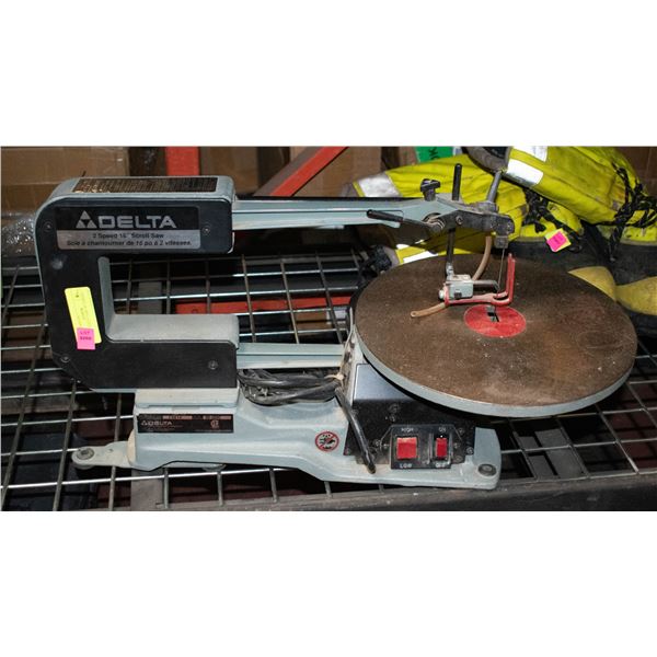 DELTA SCROLL SAW 16" 2 SPEED