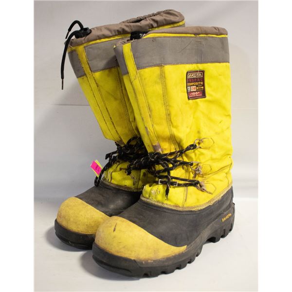 MENS SZ 10 DAKOTA -100 DEGREE STEEL TOE T-MAX