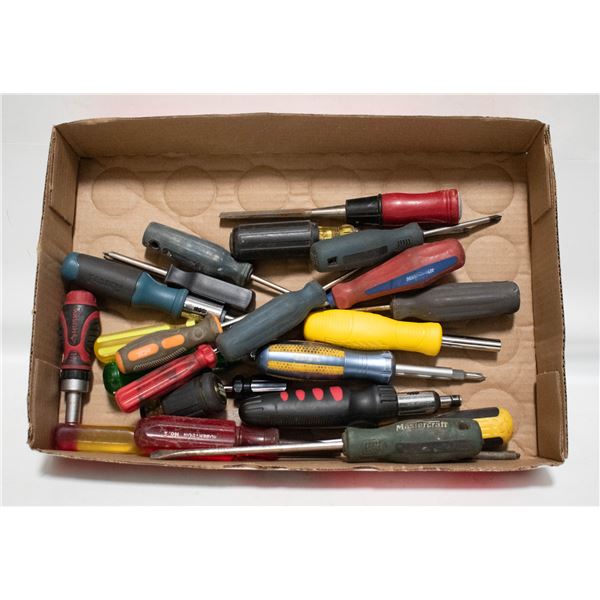 MISC SCREWDRIVERS PLUS CHISELS