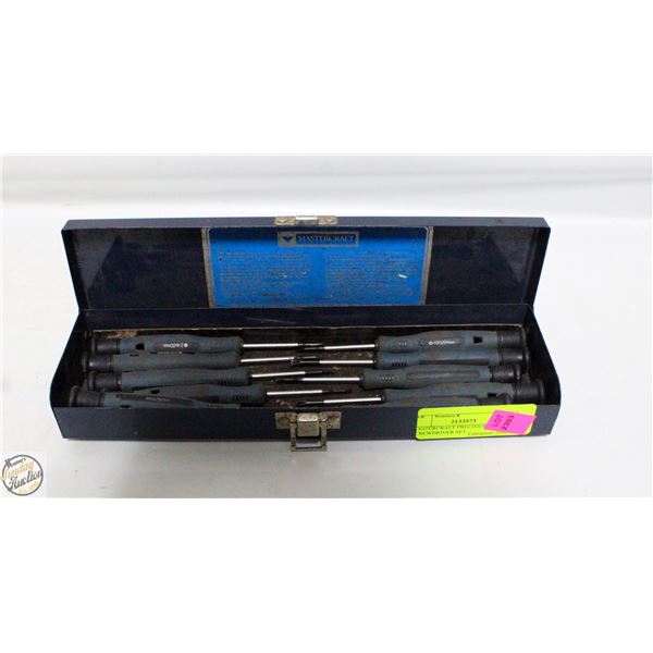 MASTERCRAFT PRECISION SCREWDRIVER SET