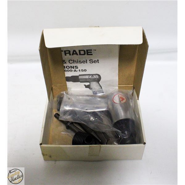 ALLTRADE AIR HAMMER+CHISEL SET