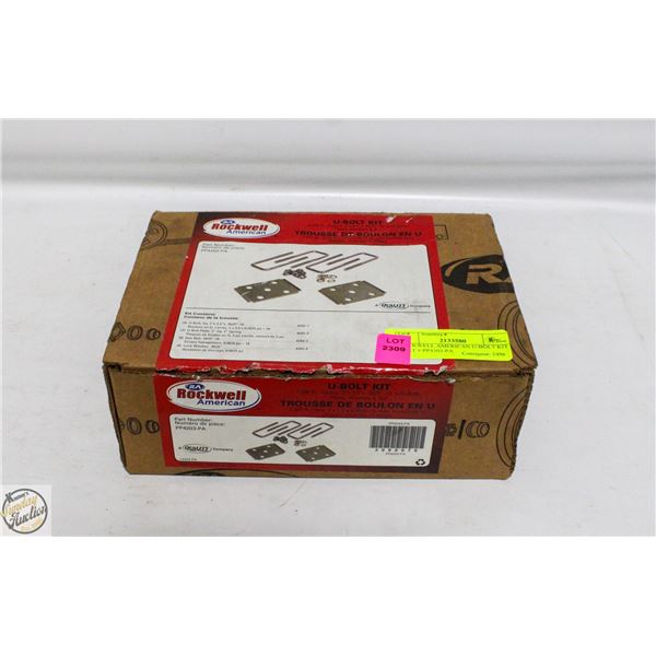 ROCKWELL AMERICAN U-BOLT KIT PART # PP4203-PA
