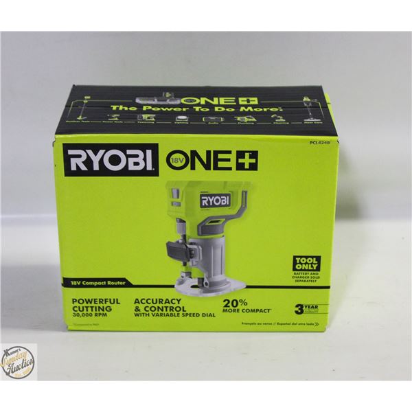 NEW RYOBI ONE 18 VOLT ROUTER SAW