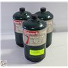Image 1 : 3X COLEMAN PROPANE CANISTERS