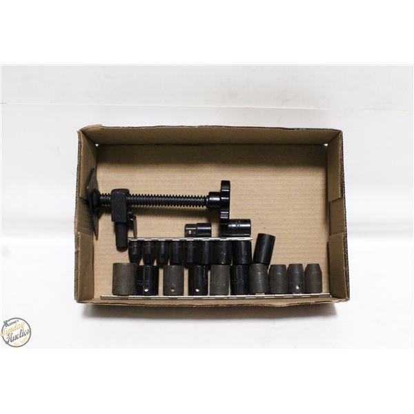 VARIOUS SOCKETS ASSORTED SIZES