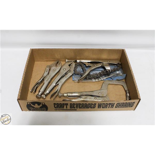 4 PC VICE GRIPS