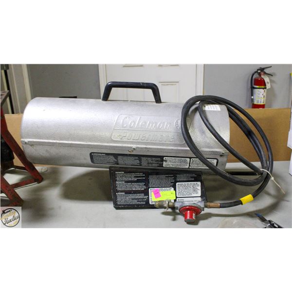 COLEMAN PROPANE HEATER 50000-80000 BTU