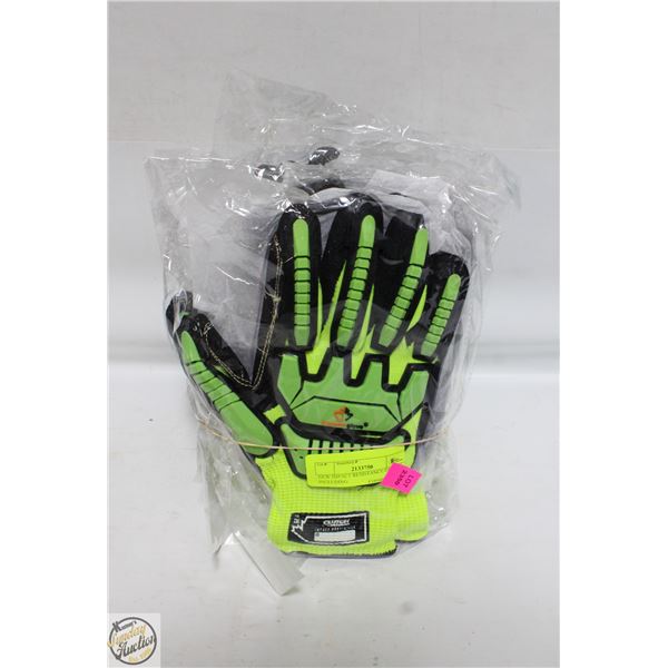 NEW IMPACT RESISTANCE GLOVES INCLUDING: