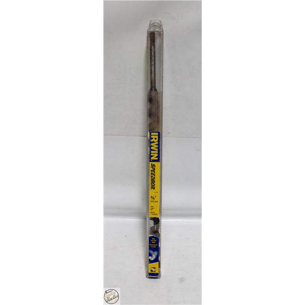 IRWIN SPEEDBOR 3/4" DRILL BIT