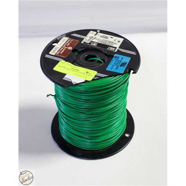 700 FT 16 AWG GREEN COPPER WIRE