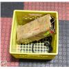 Image 1 : BOX WELDING RODS AND A MILK CRATE