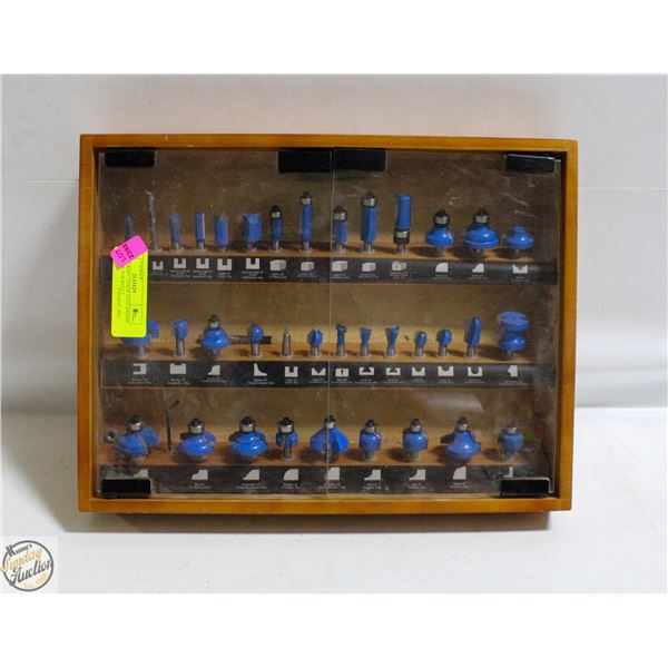 MASTERCRAFT ASSORTED CARBIDE TIPPED ROUTER BIT ET