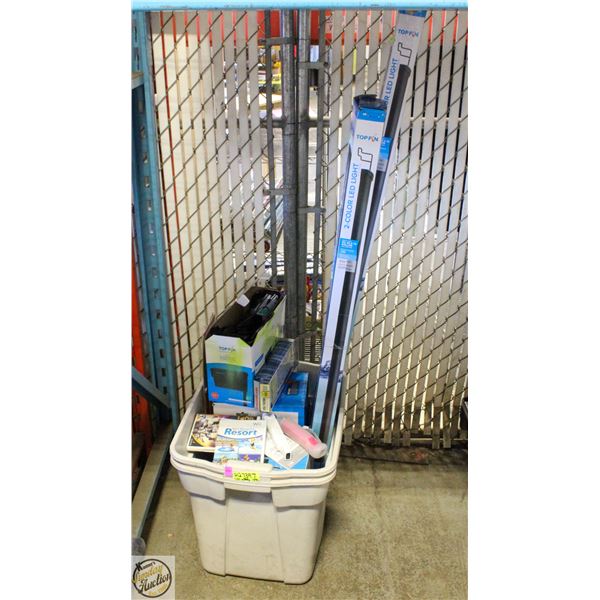 BROKEN - USED - ONLY FOR PARTS (FISH TANKS, ETC)