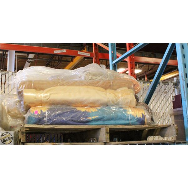 PALLET OF FABRIC BOLTS