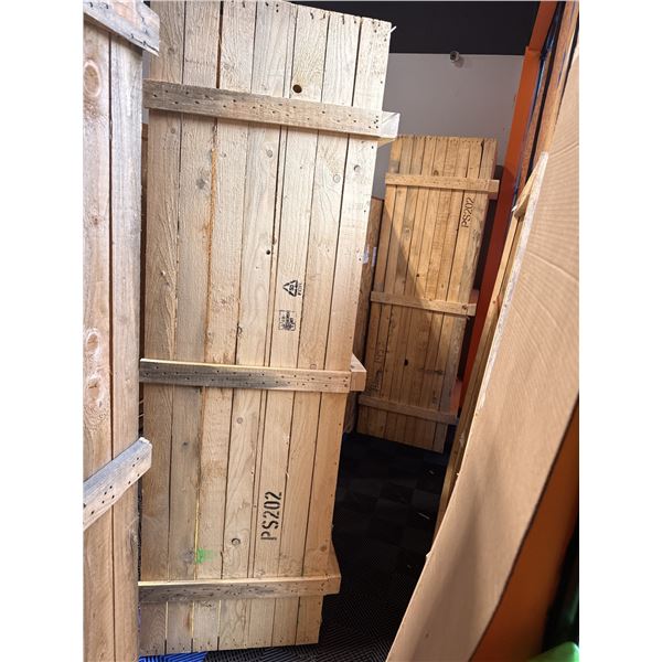 ONSITE: 36.5" X 88" X 27" SHIPPING CRATE