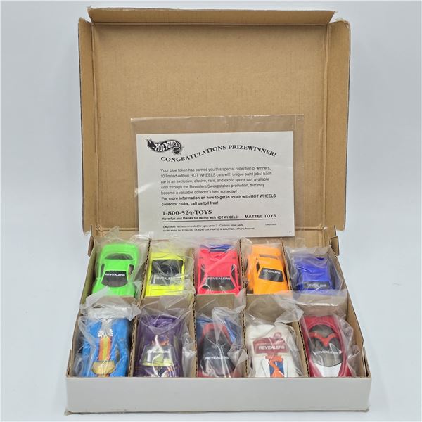 Hot Wheels Revealers 10 Pack