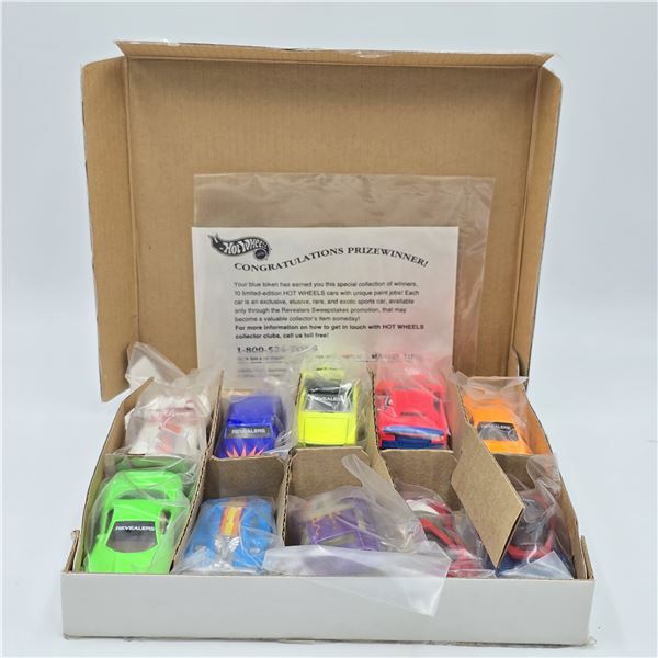Hot Wheels Revealers 10 Pack