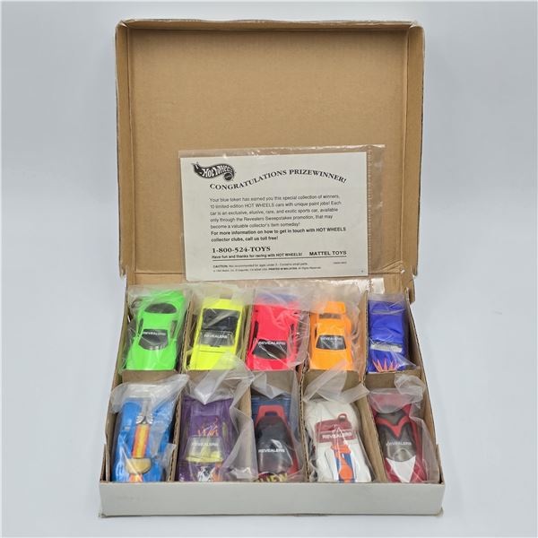 Hot Wheels Revealers 10 Pack