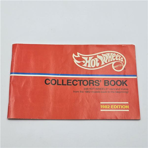 Hot Wheels 1982 Collectors Book