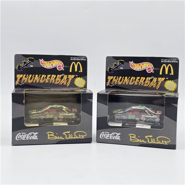 Hot Wheels NASCAR Thunderbat pair