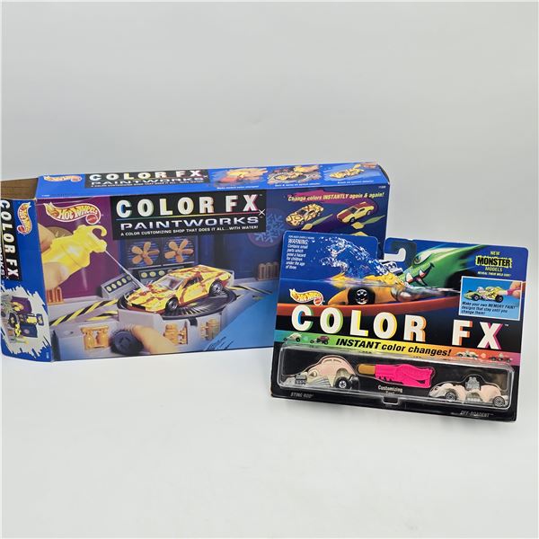 Hot Wheels Color FX lot