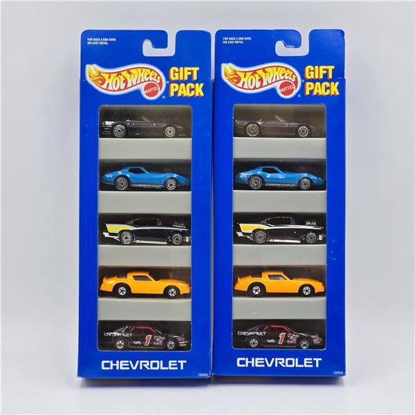 Hot Wheels 5 Car Gift Pack Pair