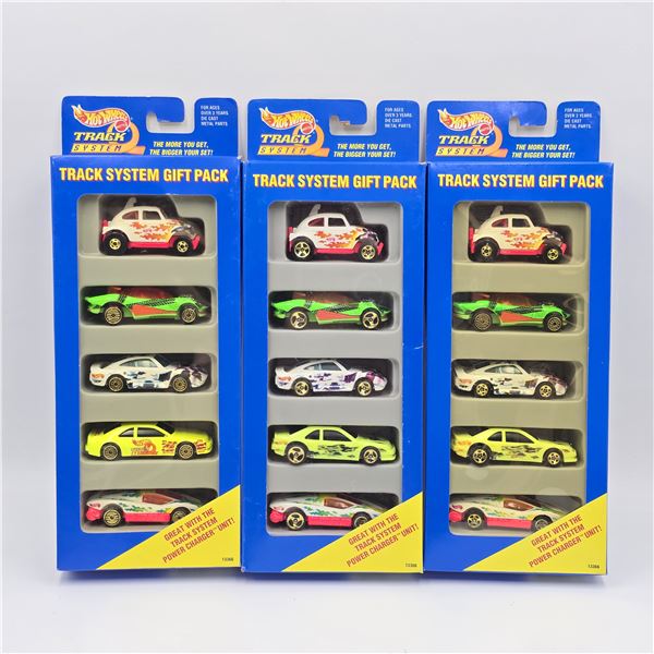 Hot Wheels 5 Car Gift Pack lot of 3