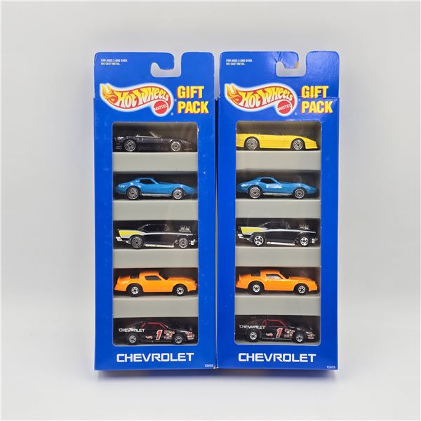 Hot Wheels 5 Car Gift Pack Pair
