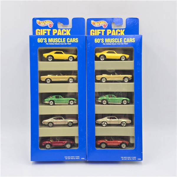 Hot Wheels 5 Car Gift Pack Pair