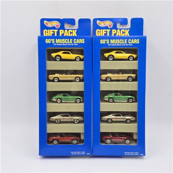 Hot Wheels 5 Car Gift Pack Pair