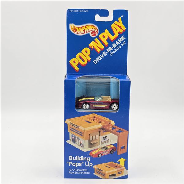 Hot Wheels Sto & Go Pop N Play