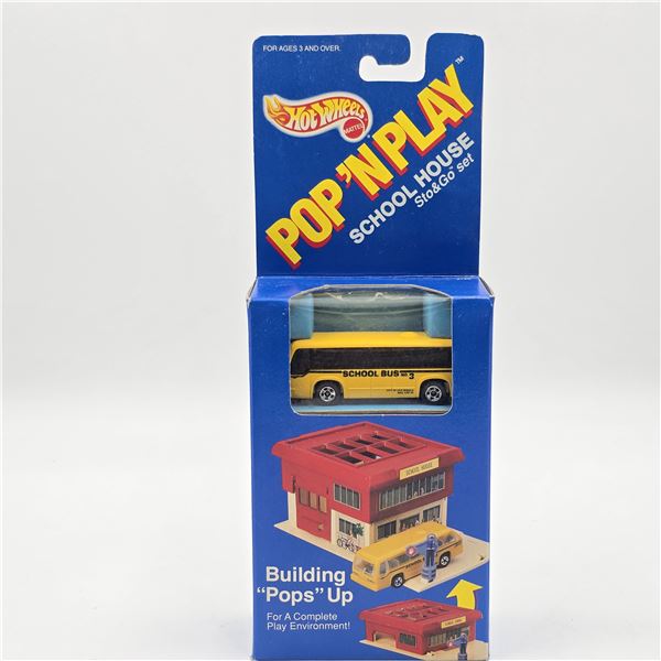 Hot Wheels Sto & Go Pop N Play
