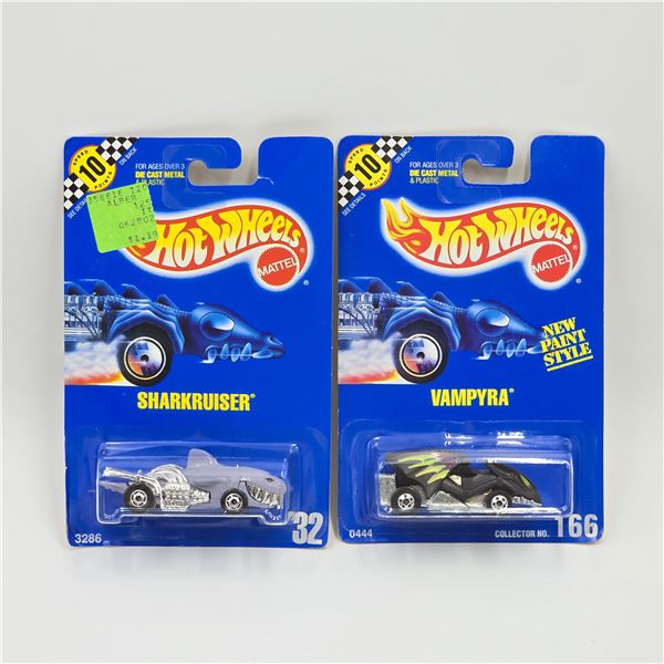 Hot Wheels Blue Card Fantasy Car Pair