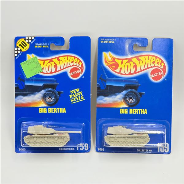 Hot Wheels Blue Card Big Bertha Pair